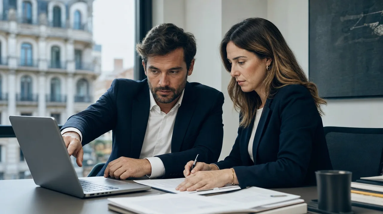 Equipo revisando la gobernanza de la IA en la empresa